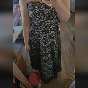 Rachel Kate Black and White Dress